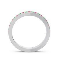 Three Quarter Eternity Pave Guru Band