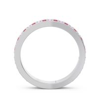 Three Quarter Eternity Pave Guru Band
