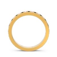 Three Quarter Eternity Pave Guru Band