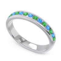 Half Eternity Channel Set Droni Band