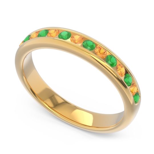 Half Eternity Channel Set Droni Band