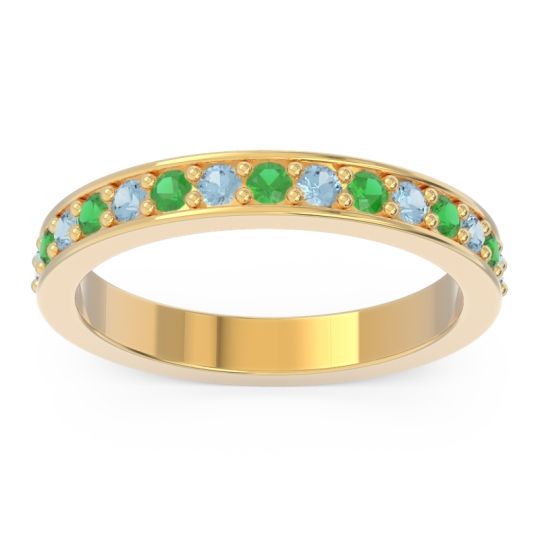 Half Eternity Pave Yogi Band