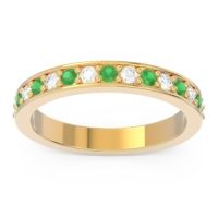 Half Eternity Pave Yogi Band