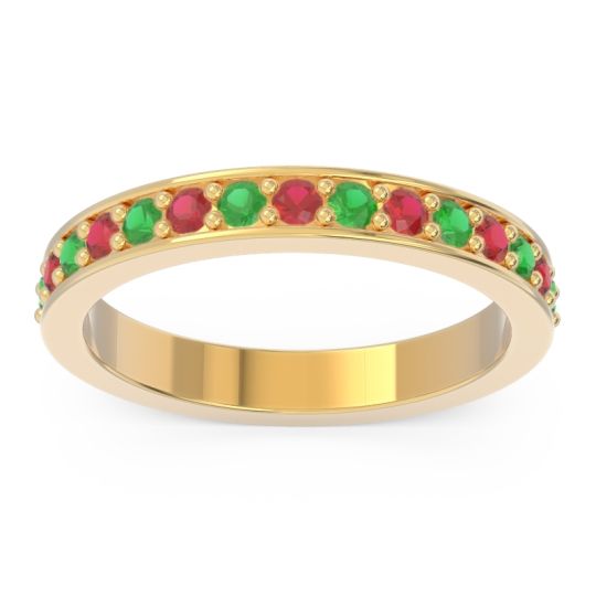 Half Eternity Pave Yogi Band