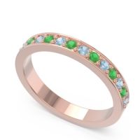 Half Eternity Pave Yogi Band