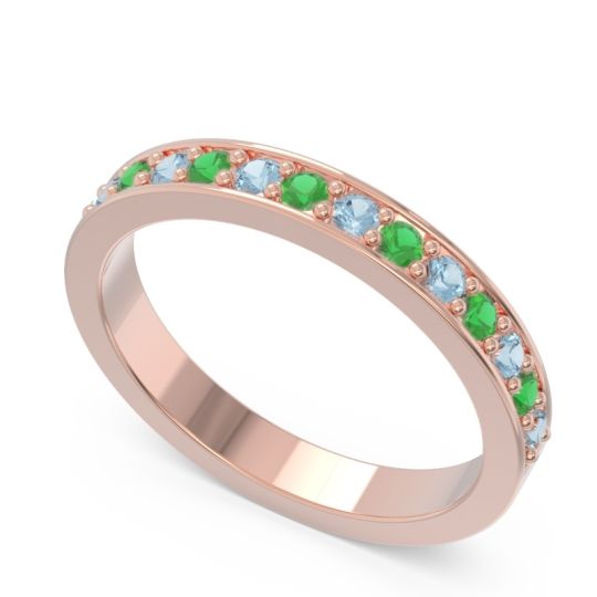Half Eternity Pave Yogi Band