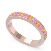 Half Eternity Pave Yogi Band