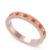 Half Eternity Pave Yogi Band