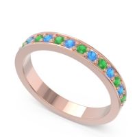 Half Eternity Pave Yogi Band