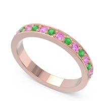 Half Eternity Pave Yogi Band