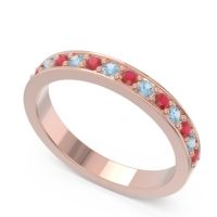Half Eternity Pave Yogi Band