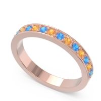 Half Eternity Pave Yogi Band