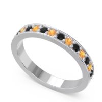 Half Eternity Pave Yogi Band