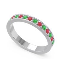 Half Eternity Pave Yogi Band