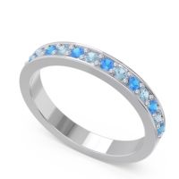 Half Eternity Pave Yogi Band