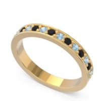 Half Eternity Pave Yogi Band
