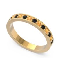 Half Eternity Pave Yogi Band