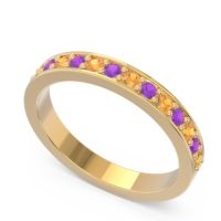 Half Eternity Pave Yogi Band