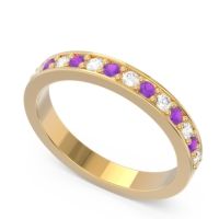 Half Eternity Pave Yogi Band