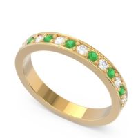 Half Eternity Pave Yogi Band