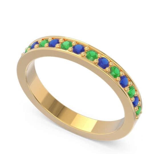 Half Eternity Pave Yogi Band