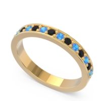 Half Eternity Pave Yogi Band