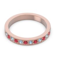 Half Eternity Pave Yogi Band