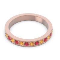 Half Eternity Pave Yogi Band