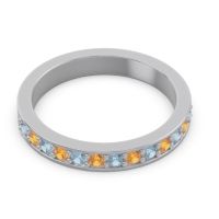 Half Eternity Pave Yogi Band