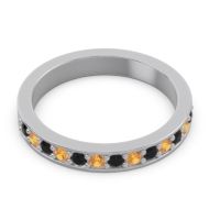 Half Eternity Pave Yogi Band