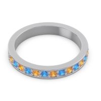 Half Eternity Pave Yogi Band