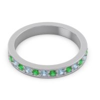 Half Eternity Pave Yogi Band