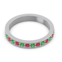 Half Eternity Pave Yogi Band