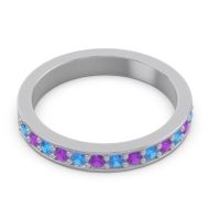 Half Eternity Pave Yogi Band