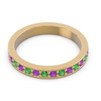 Half Eternity Pave Yogi Band