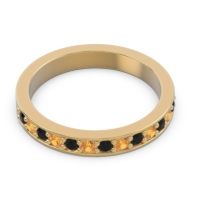 Half Eternity Pave Yogi Band