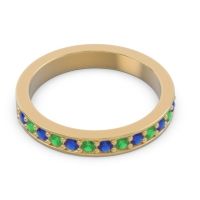 Half Eternity Pave Yogi Band