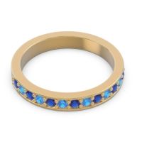 Half Eternity Pave Yogi Band