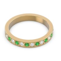 Half Eternity Pave Yogi Band