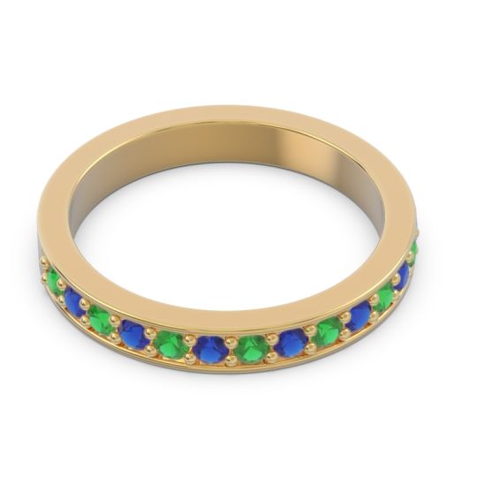 Half Eternity Pave Yogi Band