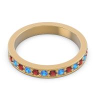 Half Eternity Pave Yogi Band
