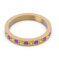 Half Eternity Pave Yogi Band