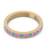 Half Eternity Pave Yogi Band