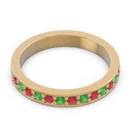 Half Eternity Pave Yogi Band