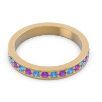 Half Eternity Pave Yogi Band