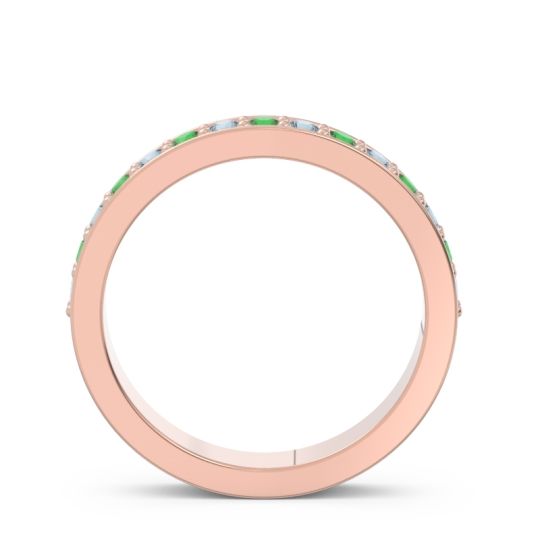 Half Eternity Pave Yogi Band