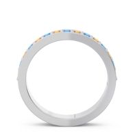 Half Eternity Pave Yogi Band