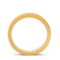 Half Eternity Pave Yogi Band