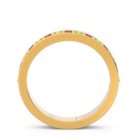 Half Eternity Pave Yogi Band