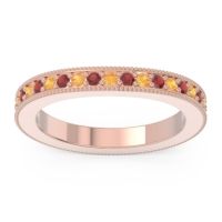 Eternity Curved Milgrain Ostha Band